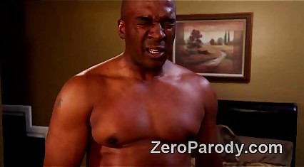 Savage interracial sex in revenge of the nerds parody